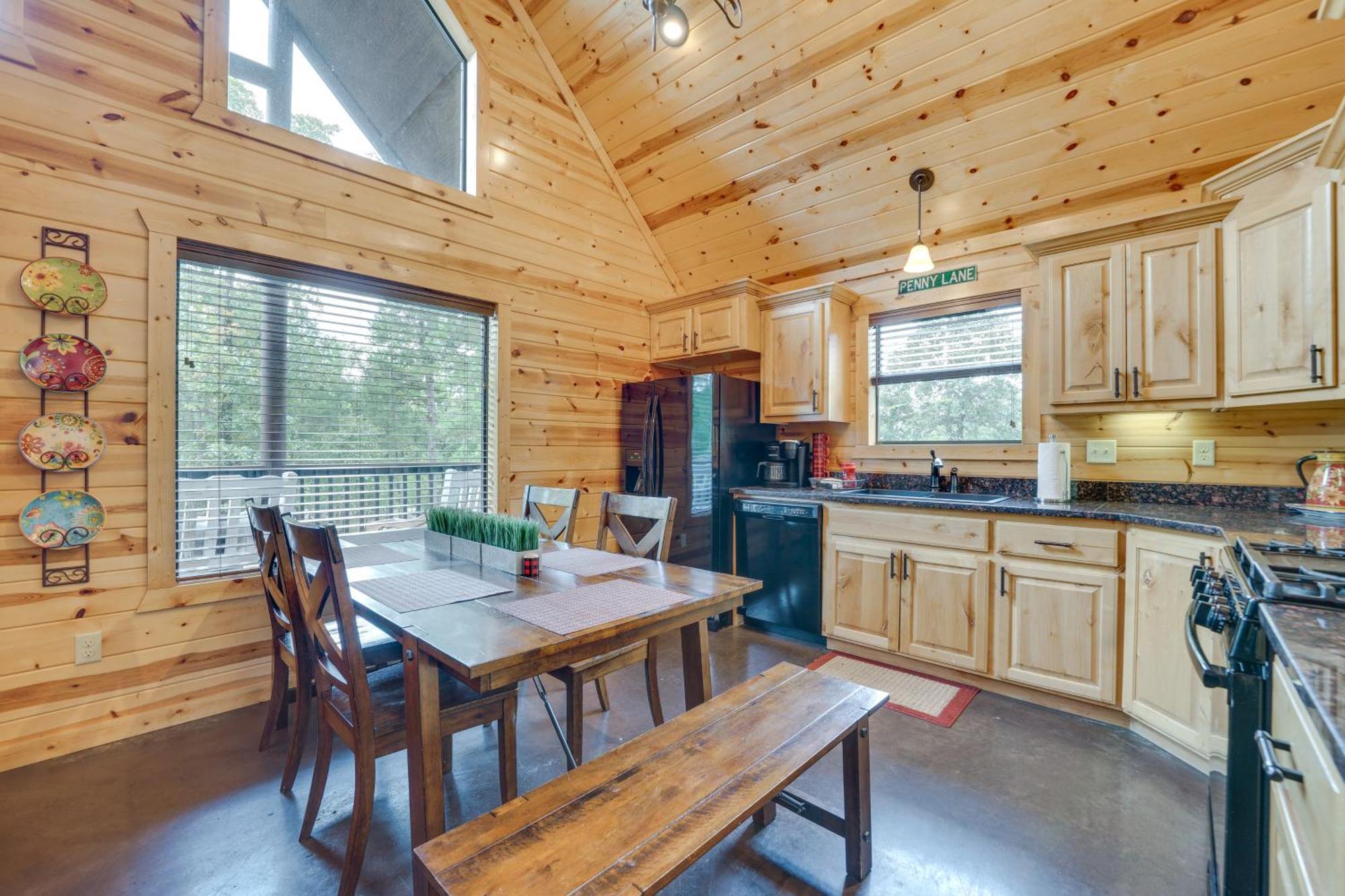Penny Lane Lodge Broken Bow Cabin Less Than 6 Mi To Lake Zewnętrze zdjęcie